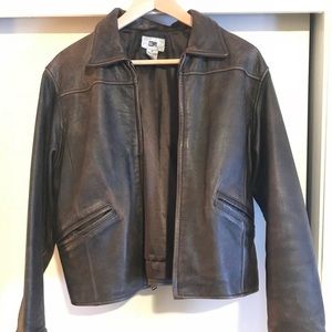 Leather jacket